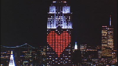 Empire State Building Heart